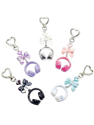 Mini Headphone Keychain