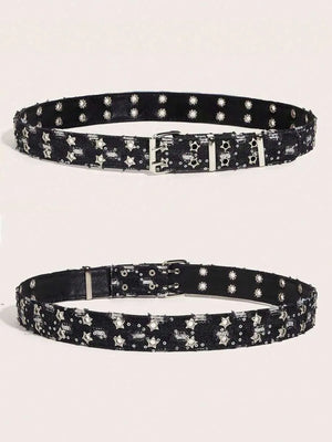 Static Void Denim Belt