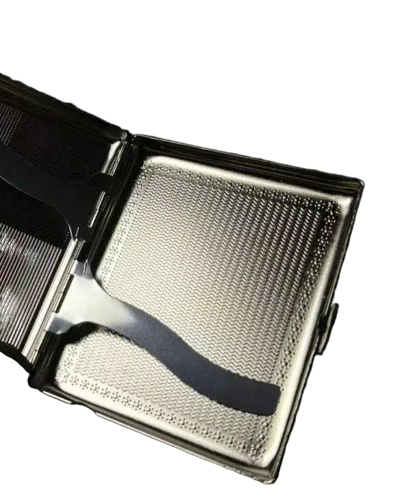 Chrome Rose Cigarette Case