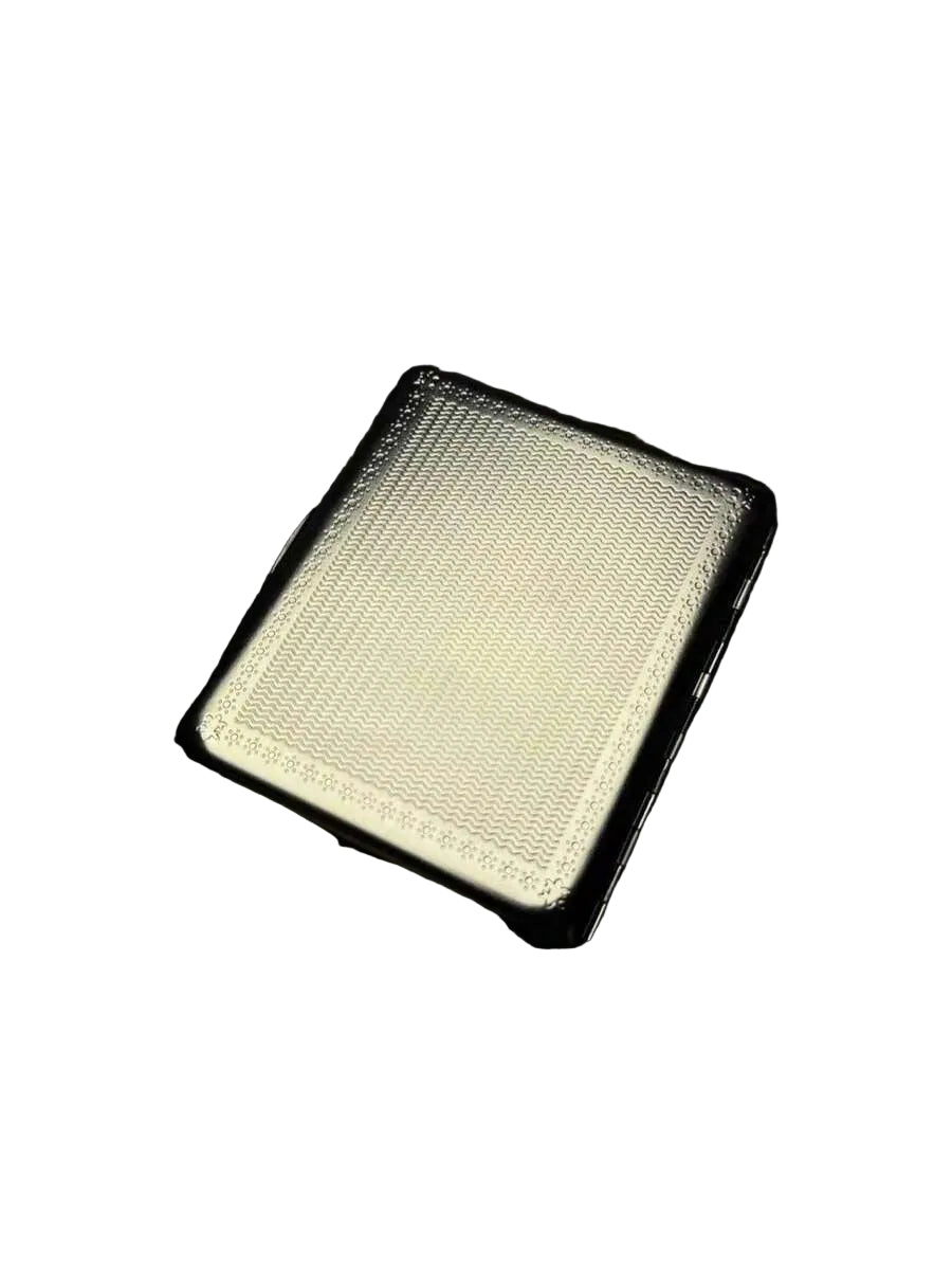 Chrome Rose Cigarette Case
