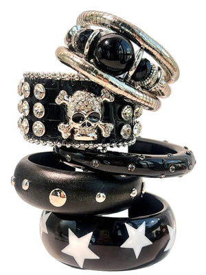 Chrome Crypt Bangles