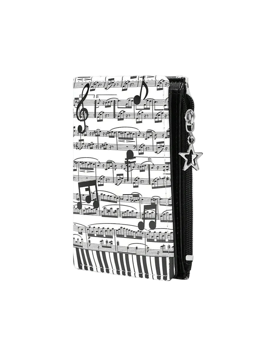 Music Notes Wallet