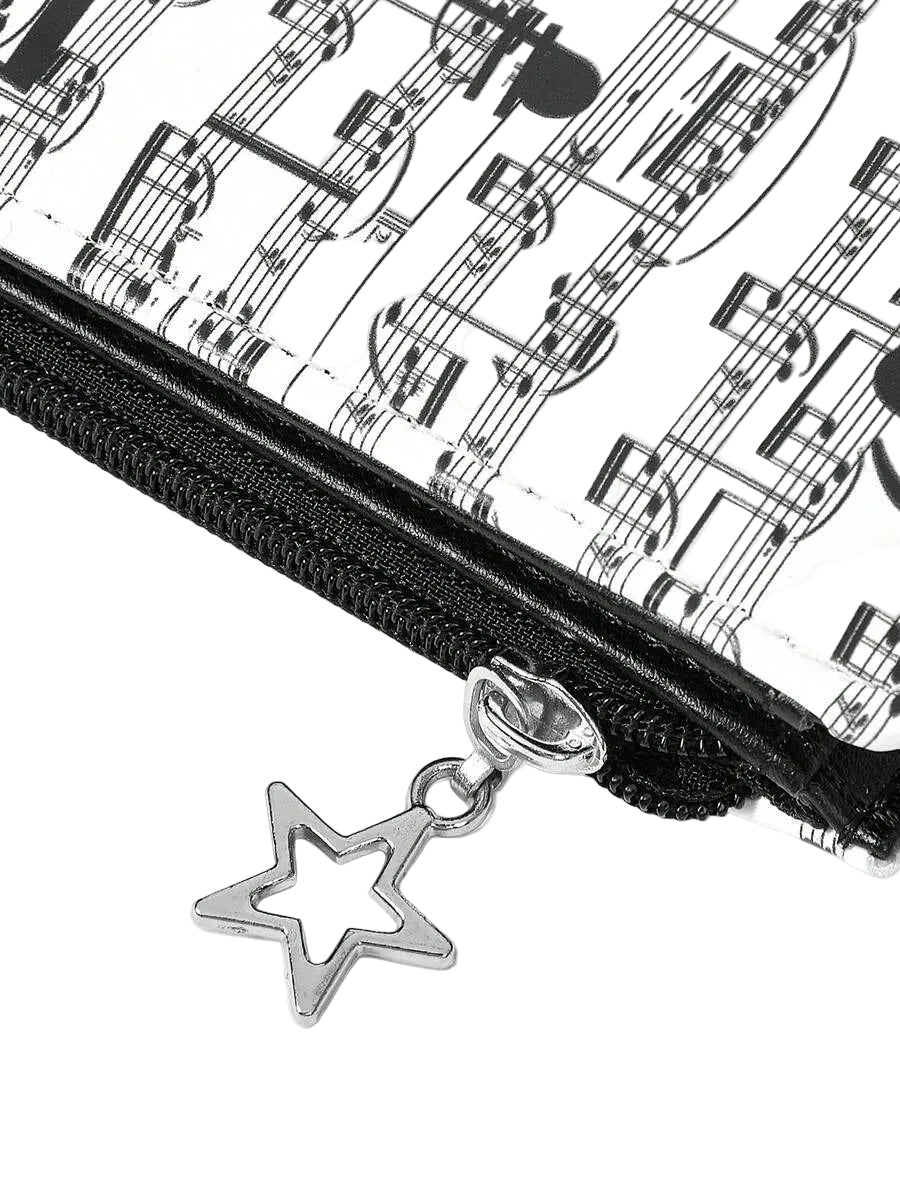 Music Notes Wallet