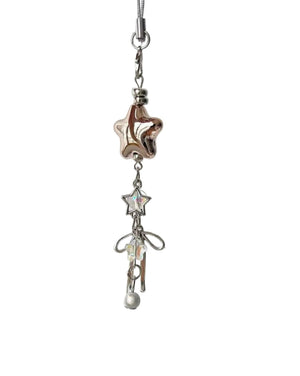 Silver Starbow Phone Charm