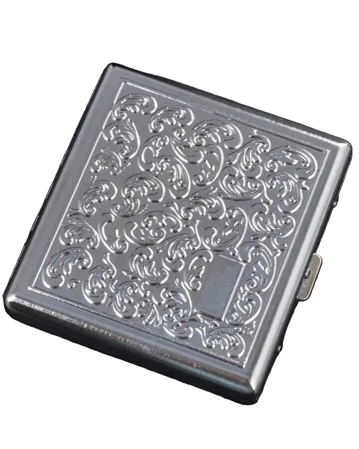 Chrysanthemum Leaves Cigarette Case