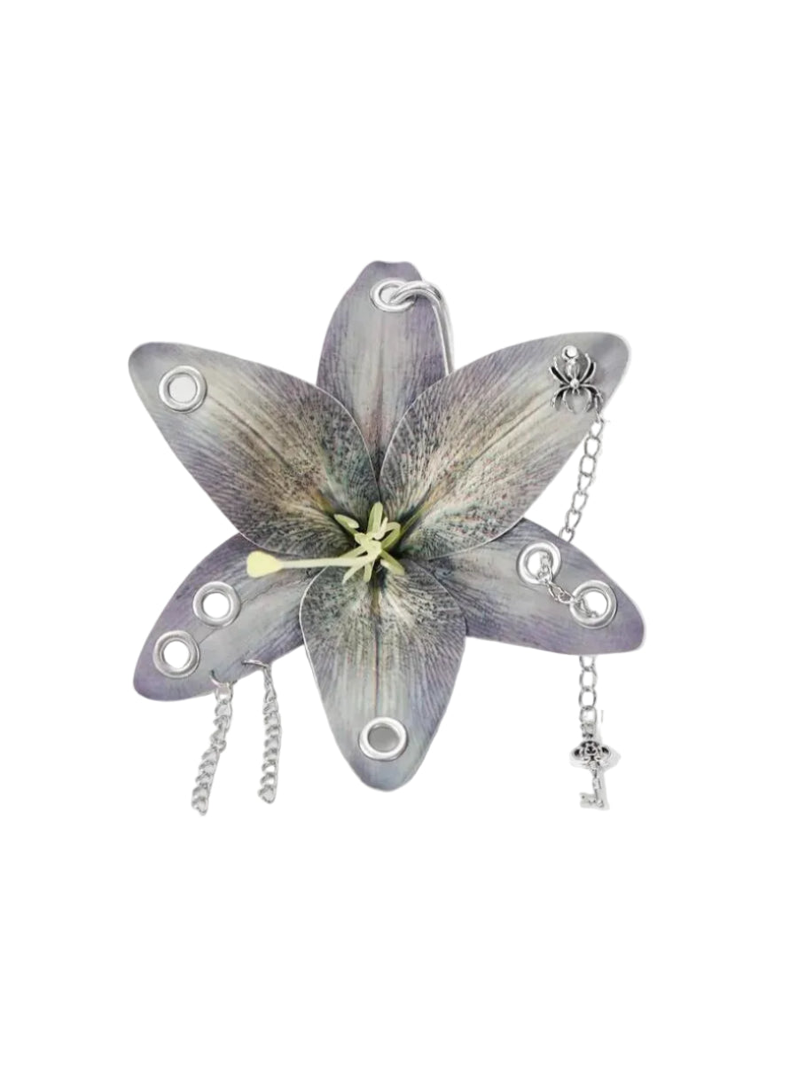 Mourning Lily Bag Charm