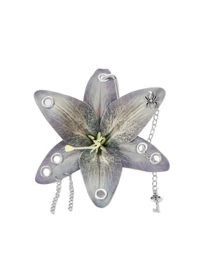 Mourning Lily Bag Charm