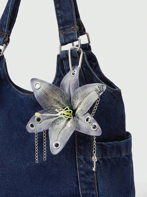 Mourning Lily Bag Charm