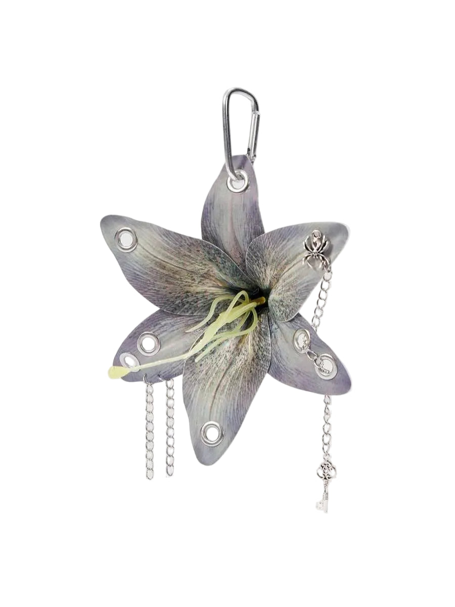 Mourning Lily Bag Charm
