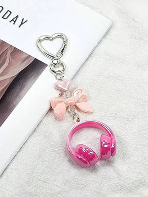 Mini Headphone Keychain