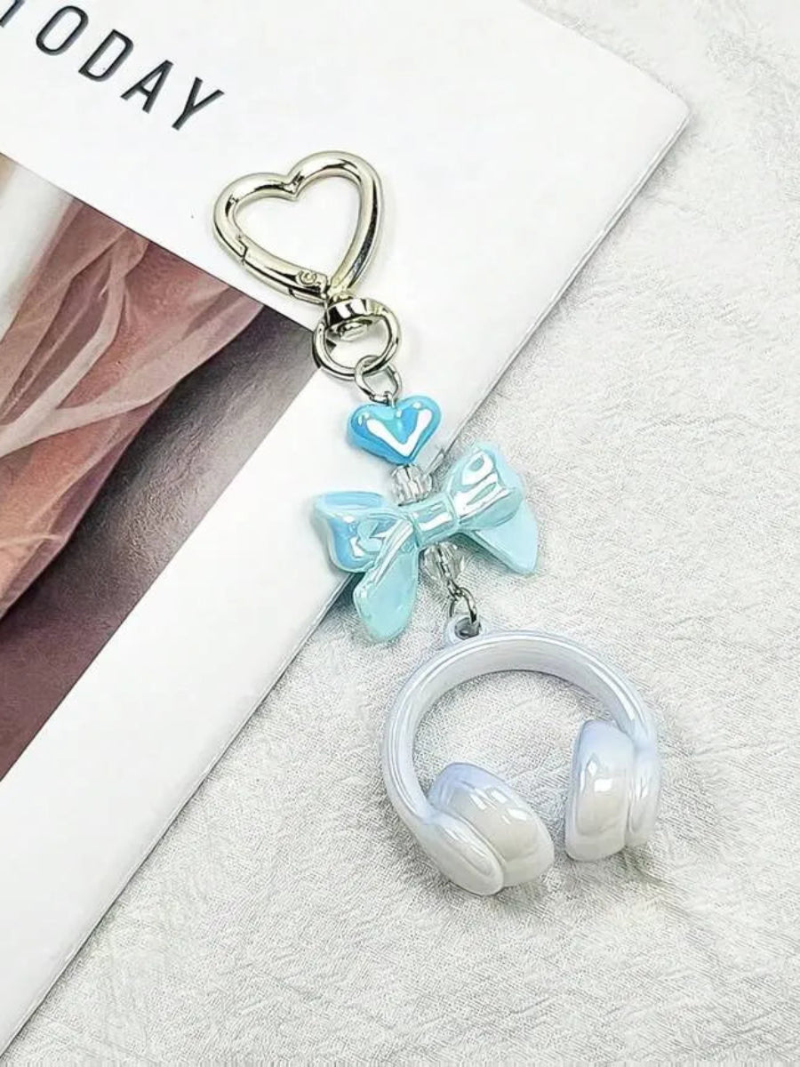 Mini Headphone Keychain