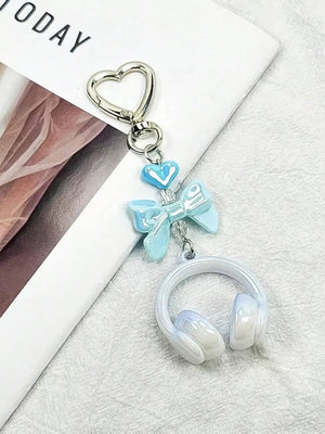 Mini Headphone Keychain