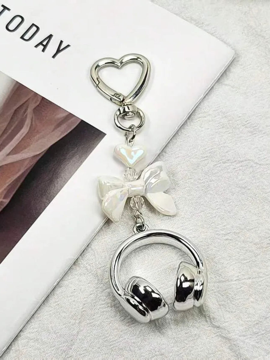 Mini Headphone Keychain