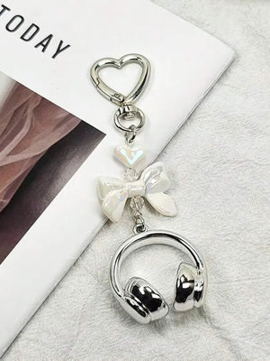 Mini Headphone Keychain