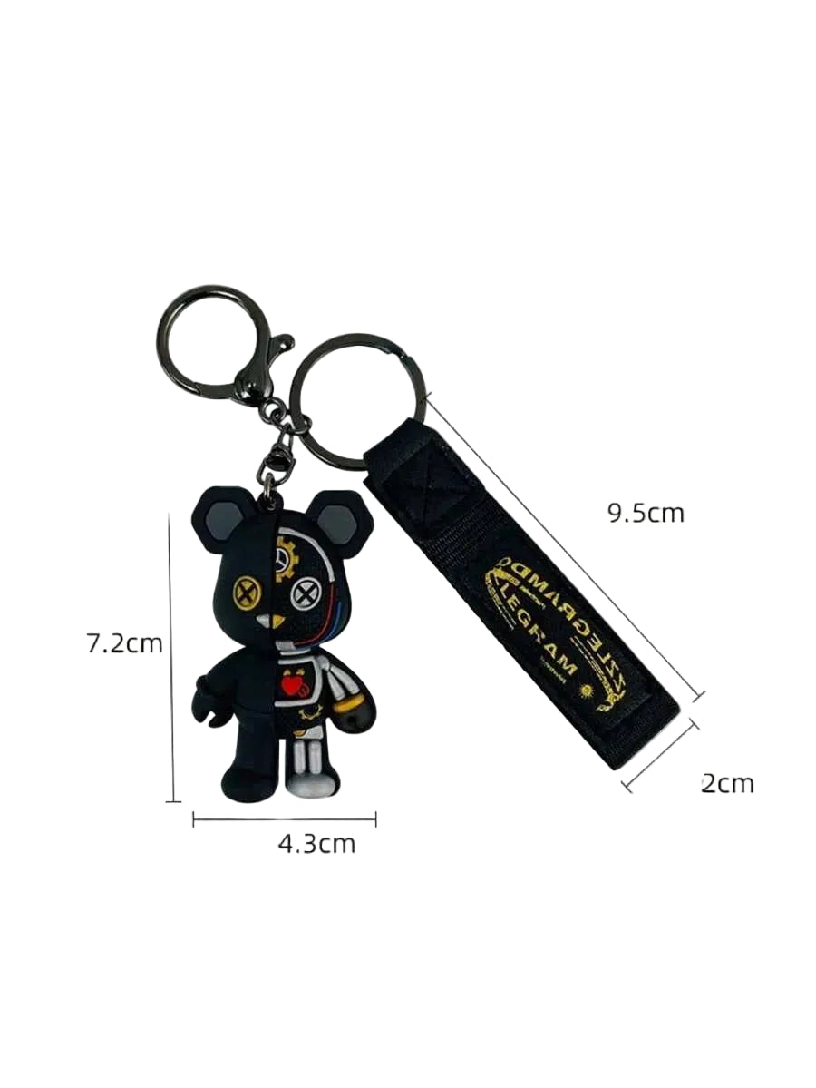 Cyber-Soul Bear Keychains