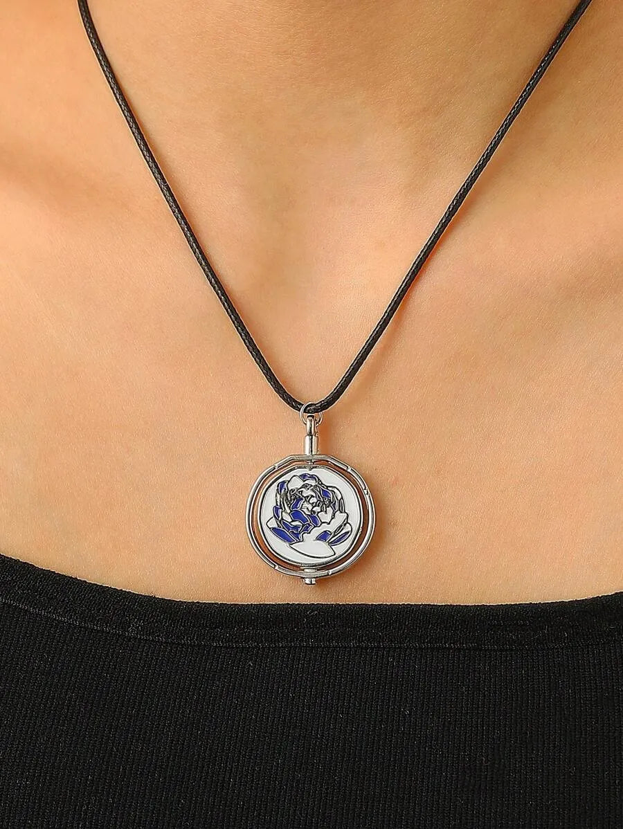 Arcane Rose Rotating Pendant