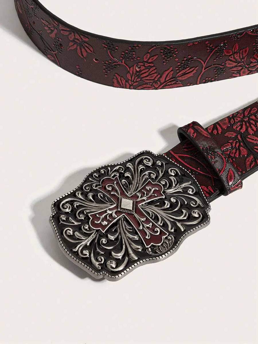 Blood Wine Crimson Belt