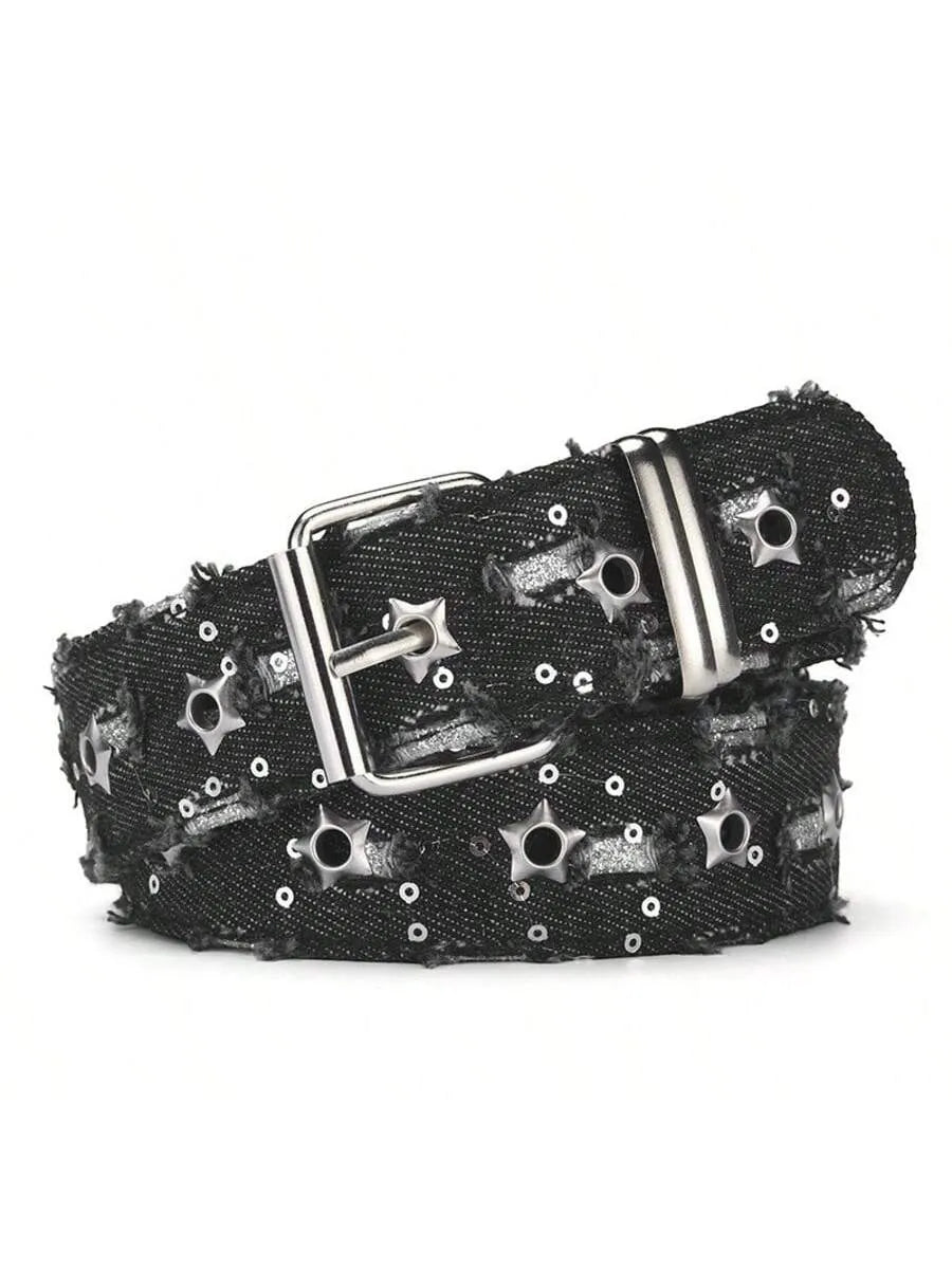 Static Void Denim Belt
