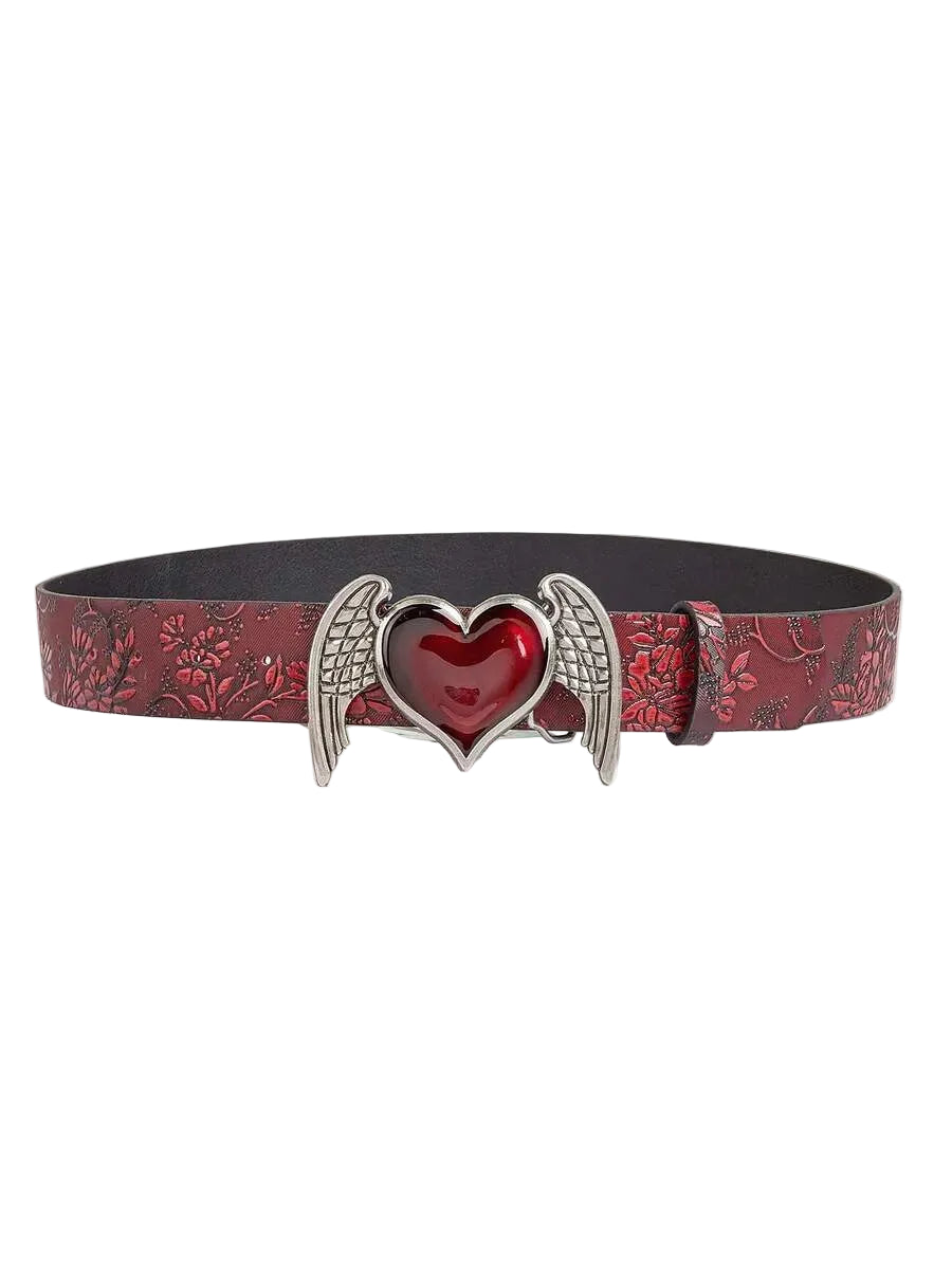 Withered Velvet Girdle Belt