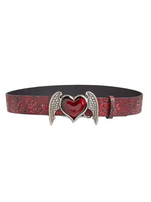 Withered Velvet Girdle Belt