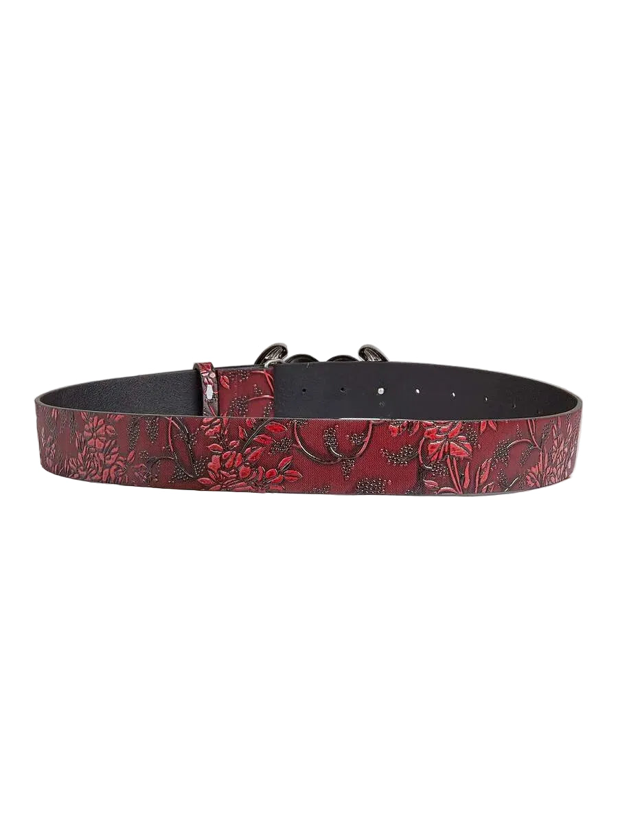 Withered Velvet Girdle Belt