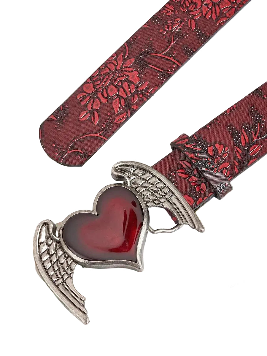 Withered Velvet Girdle Belt