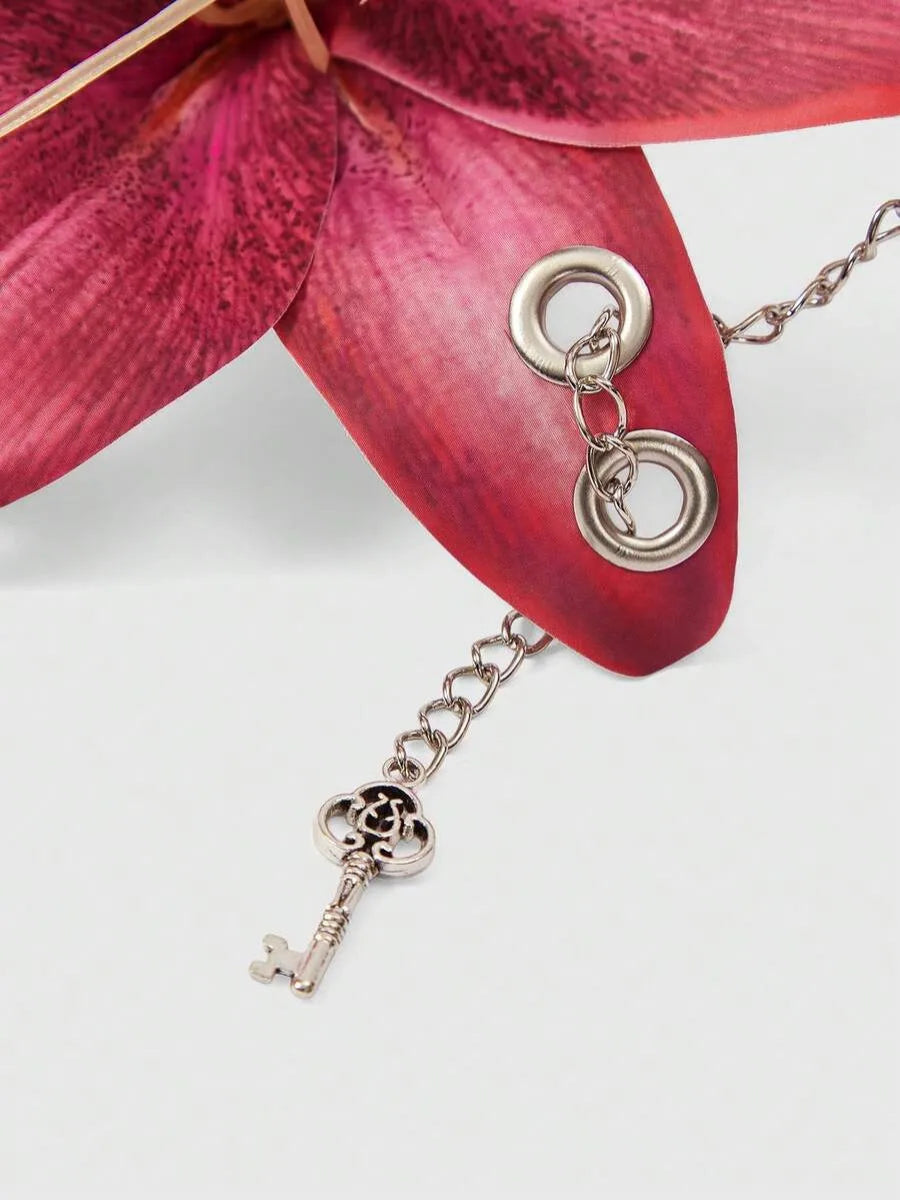 Mourning Lily Bag Charm