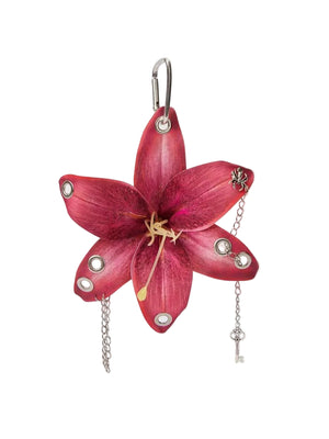 Mourning Lily Bag Charm
